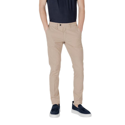 Pantaloni skinny in cotone beige Antony Morato