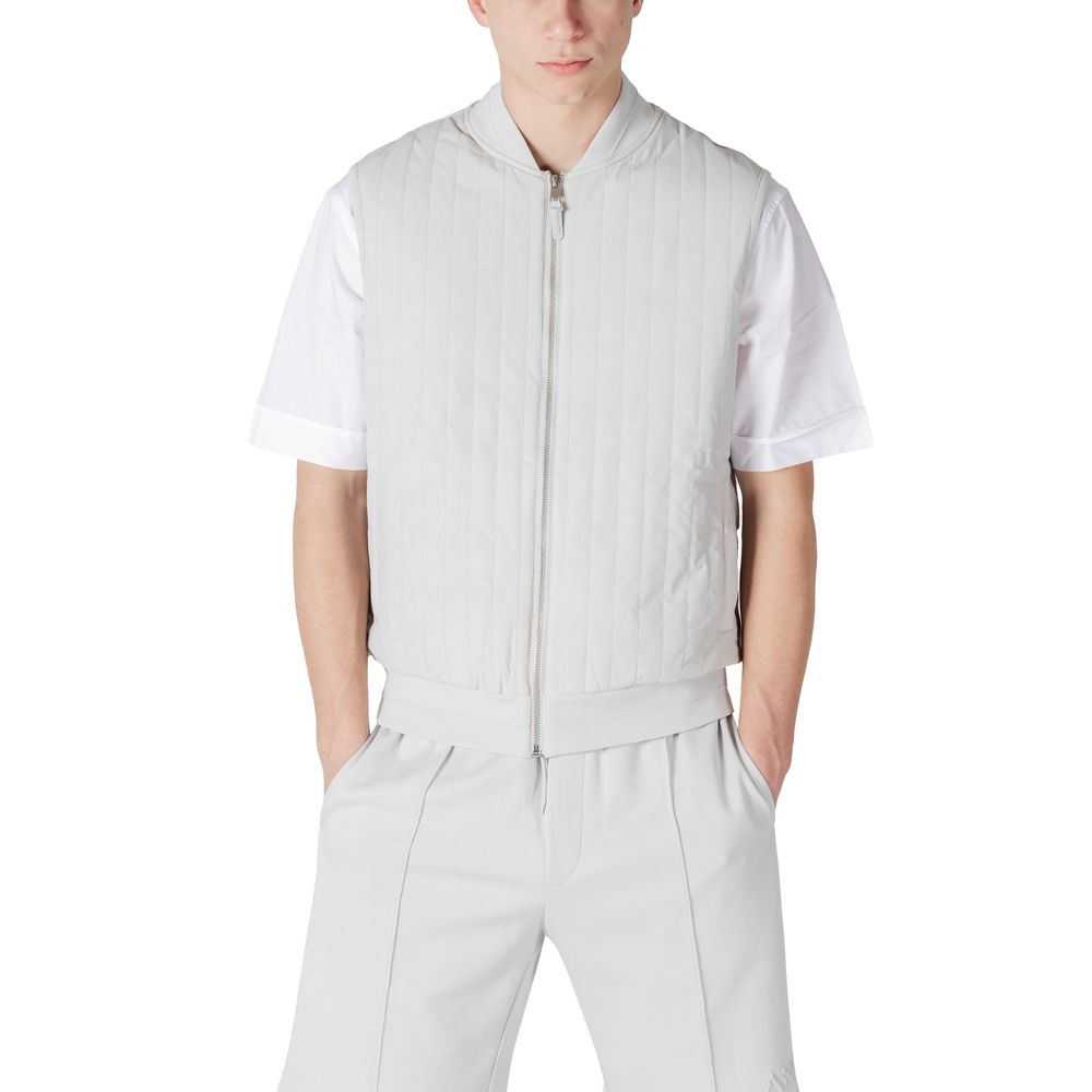 Blouson aviateur en coton gris Antony Morato
