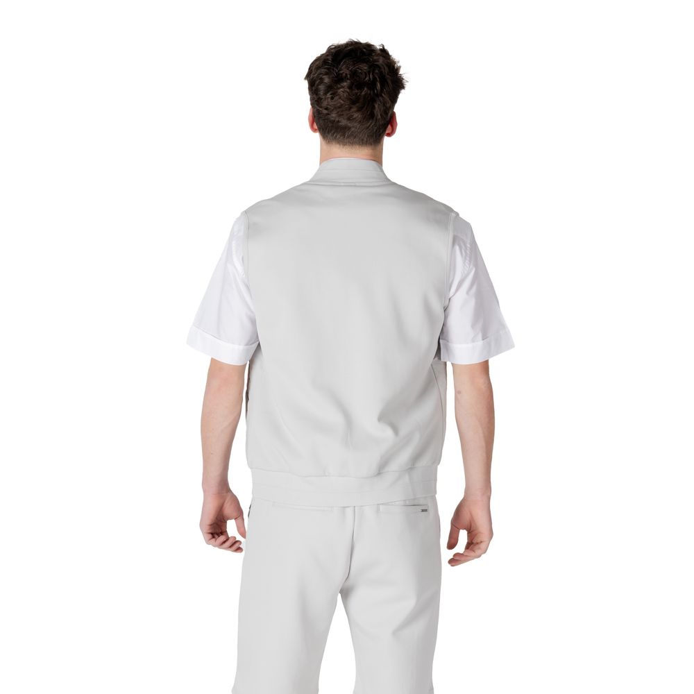 Blouson aviateur en coton gris Antony Morato