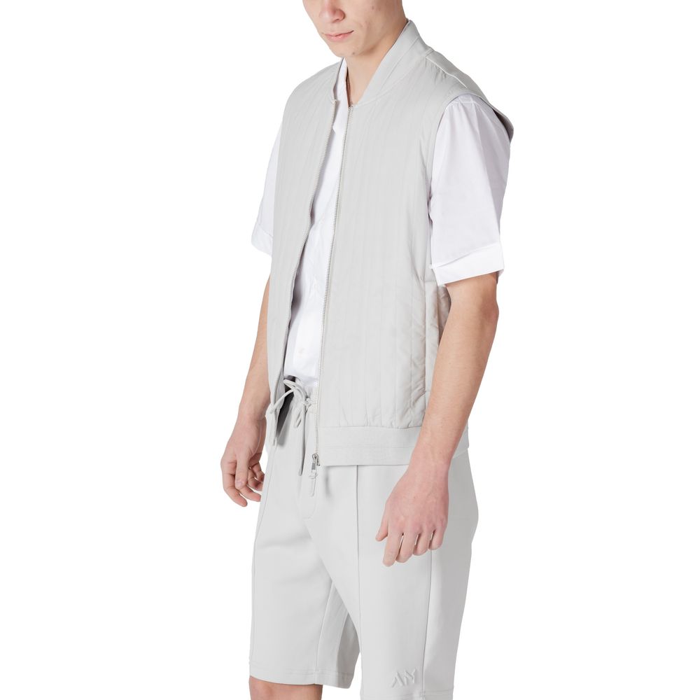 Blouson aviateur en coton gris Antony Morato