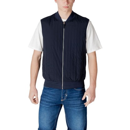 Bomber in cotone blu Antony Morato