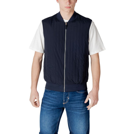 Bomber in cotone blu Antony Morato