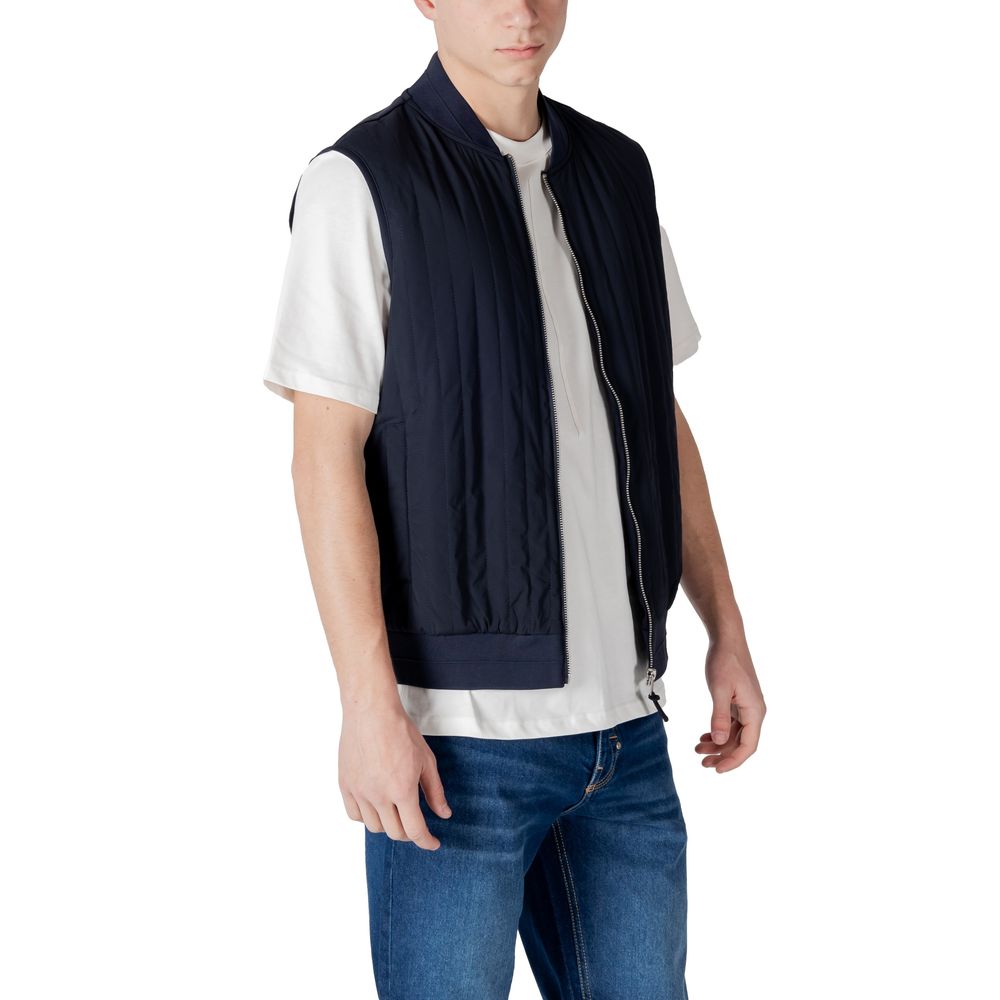 Bomber in cotone blu Antony Morato