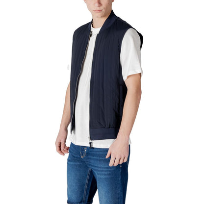 Bomber in cotone blu Antony Morato