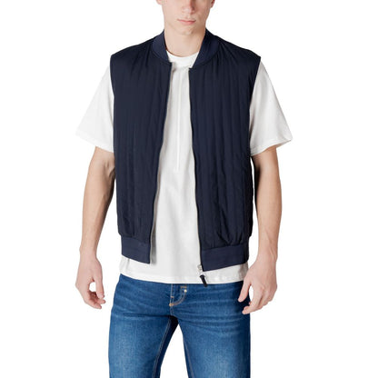 Bomber in cotone blu Antony Morato