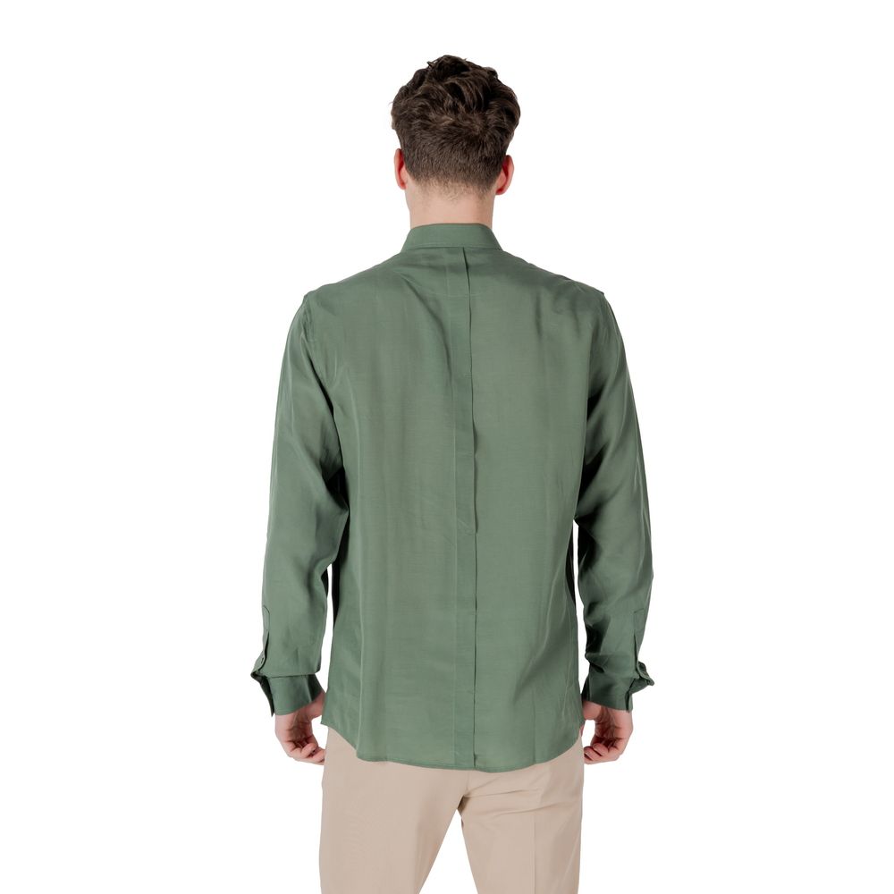 Chemise habillée bicolore en lyocell Antony Morato