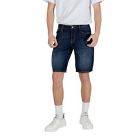 Bermuda in cotone blu Armani Exchange