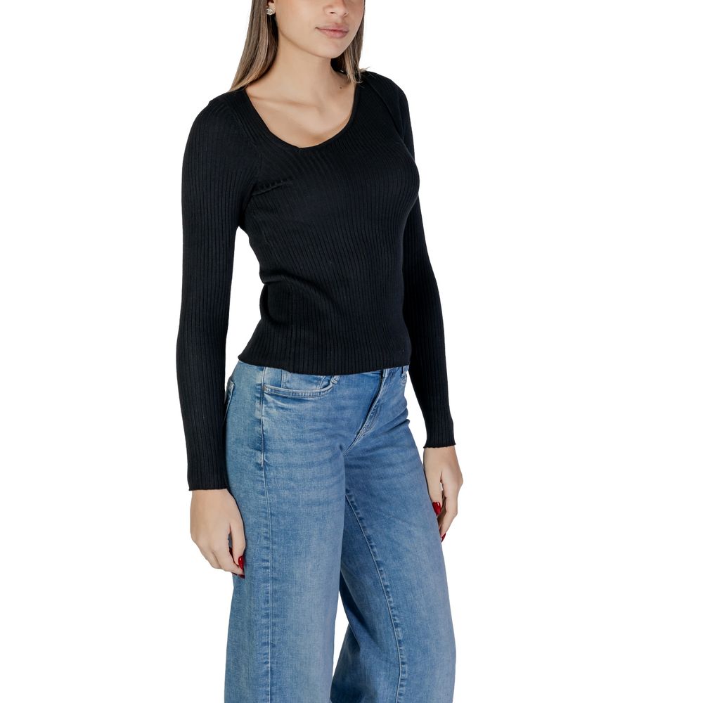 Felpa in viscosa nera Vila Clothes