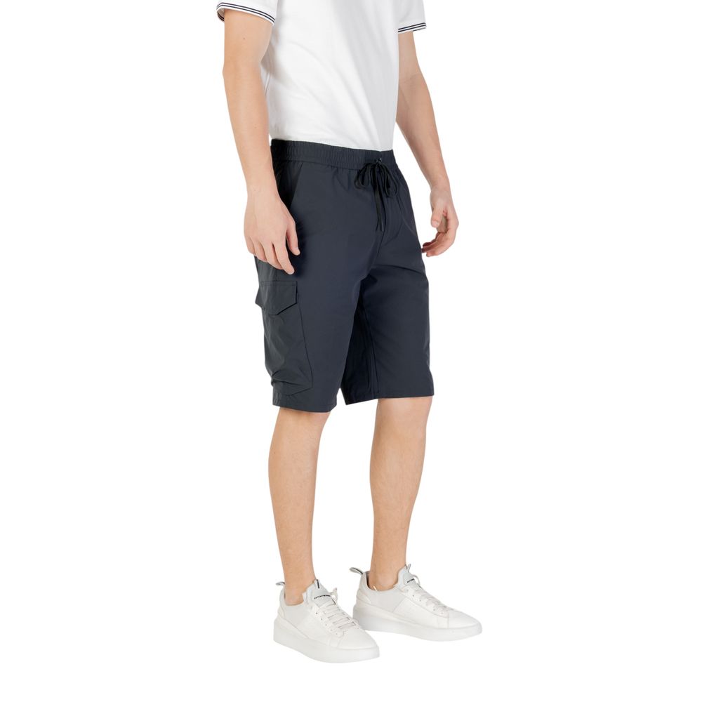 Bermuda Hugo Boss in poliestere blu