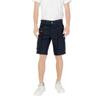 Bermuda Replay in cotone blu