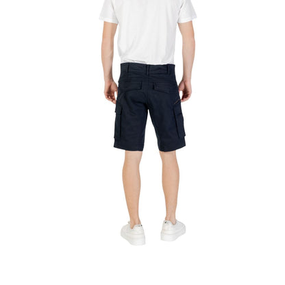 Bermuda Replay in cotone blu
