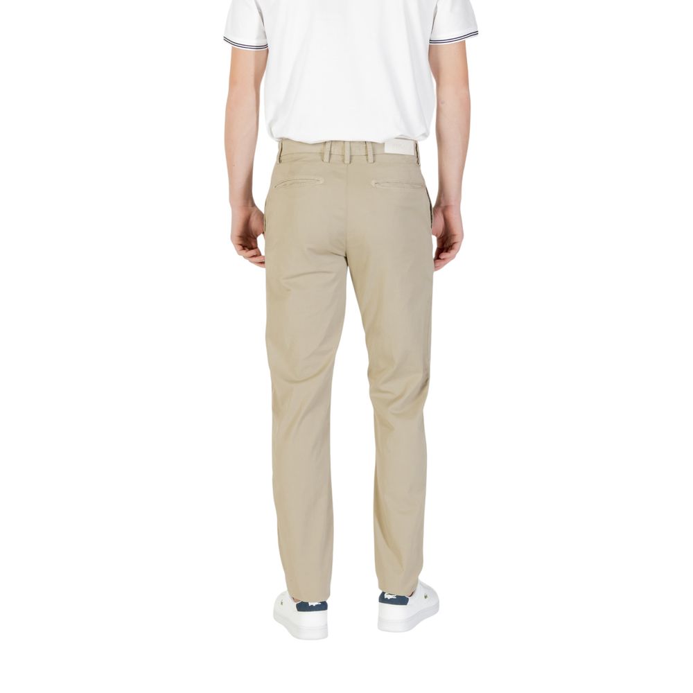 Pantalon décontracté bicolore en coton Replay