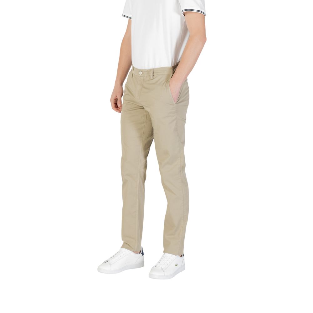 Pantalon décontracté bicolore en coton Replay