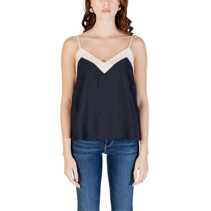 Top in nylon nero Vero Moda