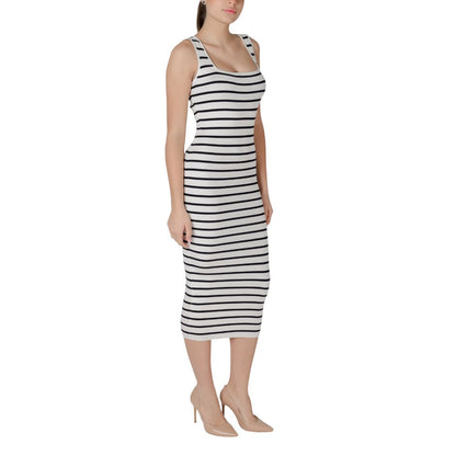 Robe longue beige en viscose Morgan De Toi