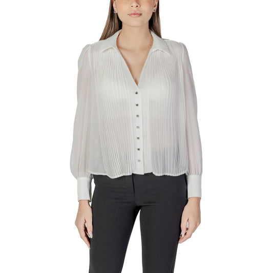Blusa in poliestere bianco Morgan De Toi