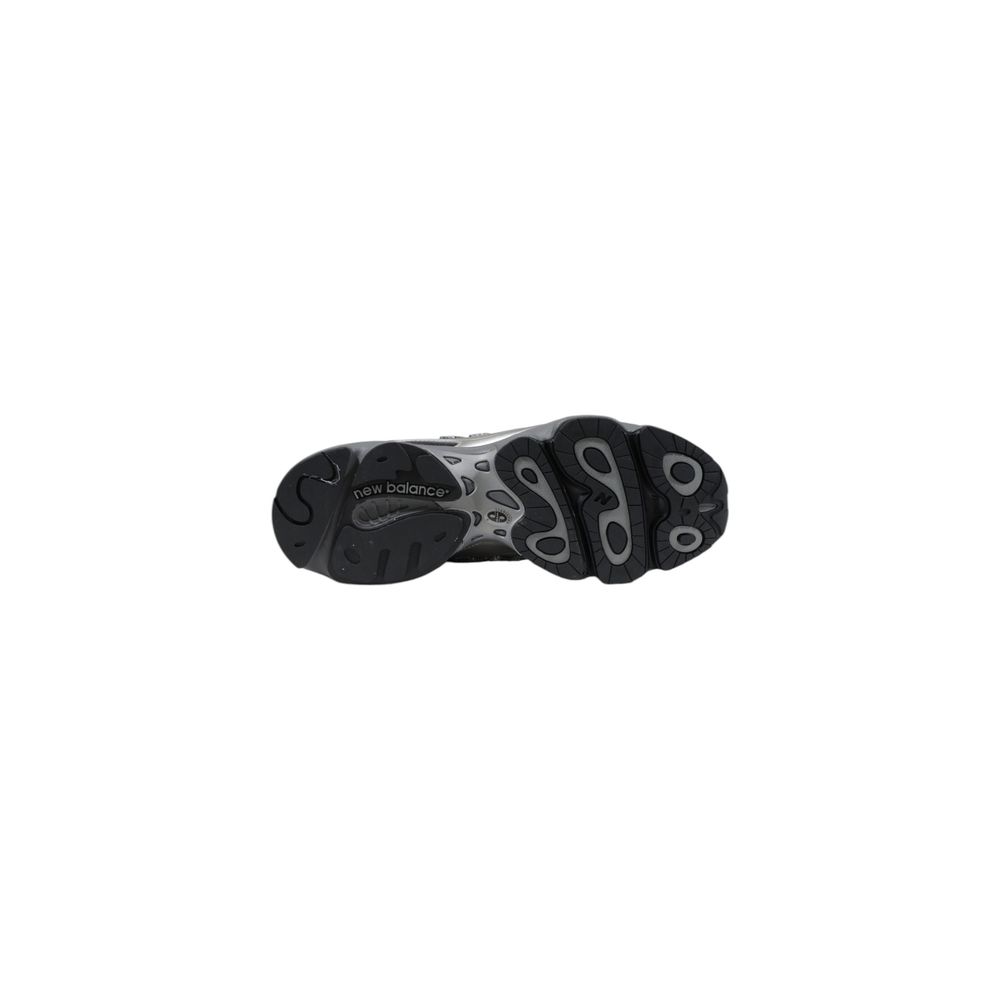 Baskets de sport synthétiques argentées New Balance