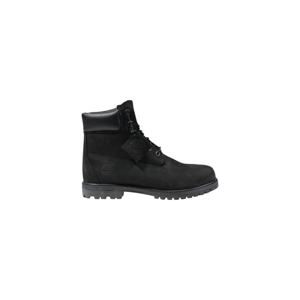 Bottes Timberland en cuir noir à lacets