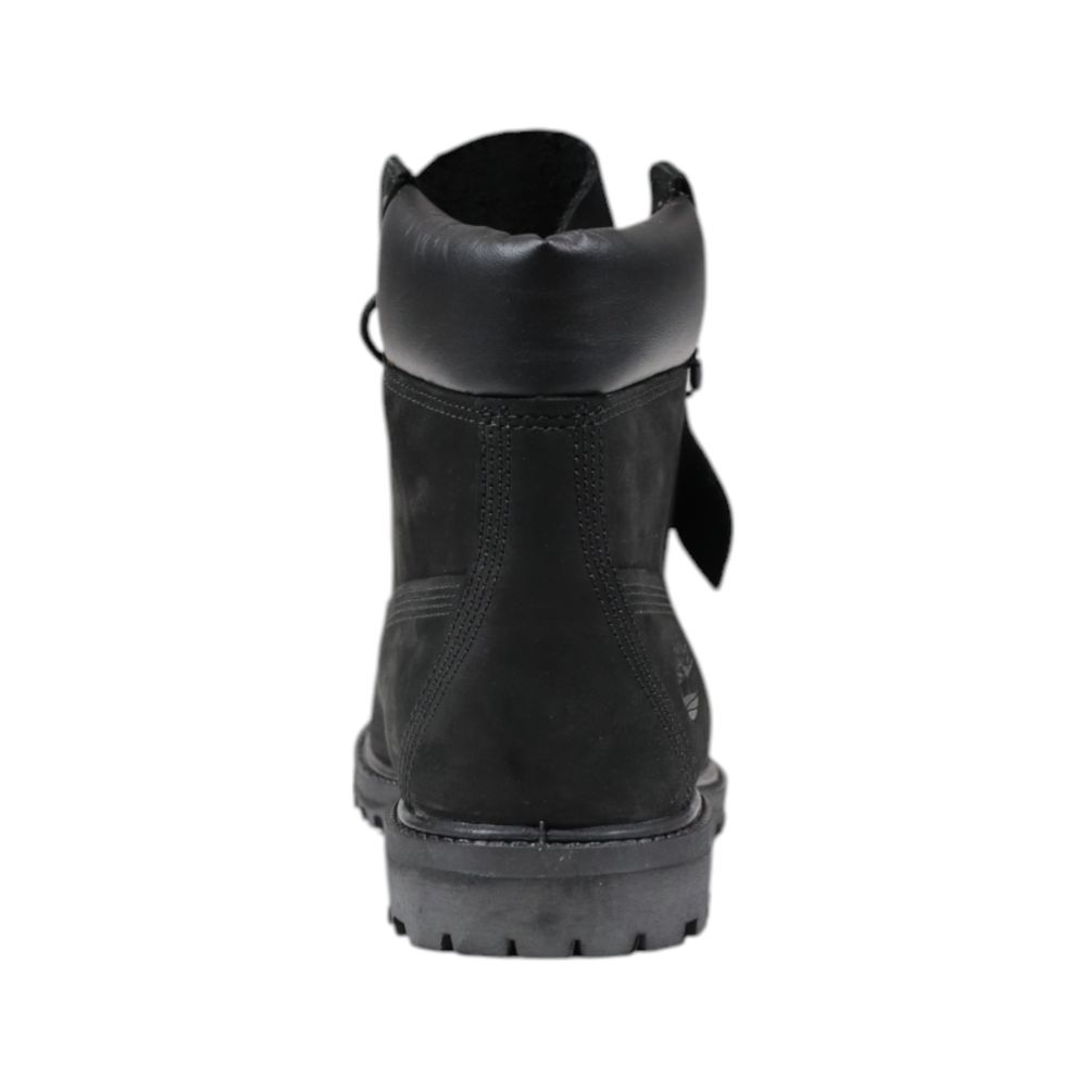 Bottes Timberland en cuir noir à lacets