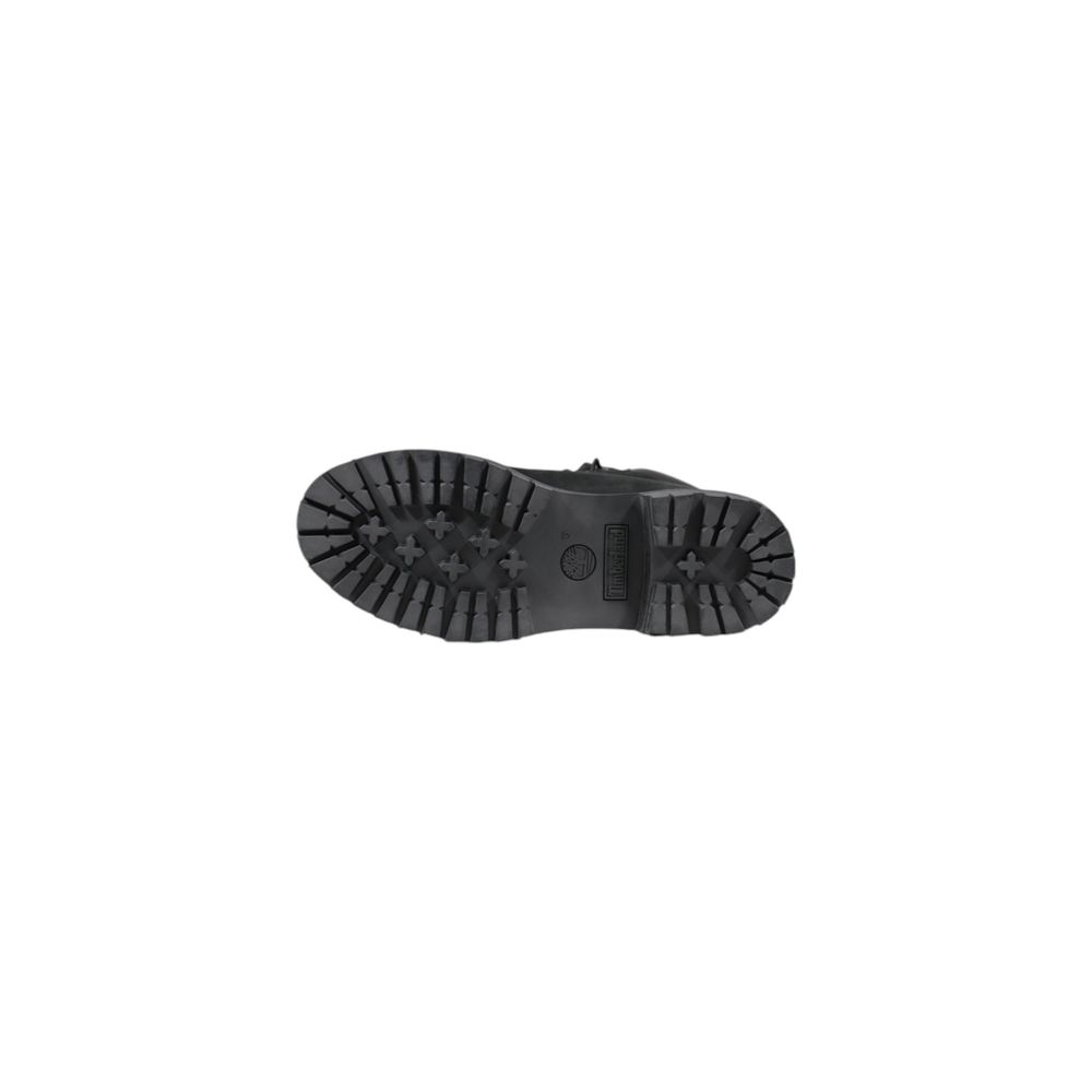 Bottes Timberland en cuir noir à lacets