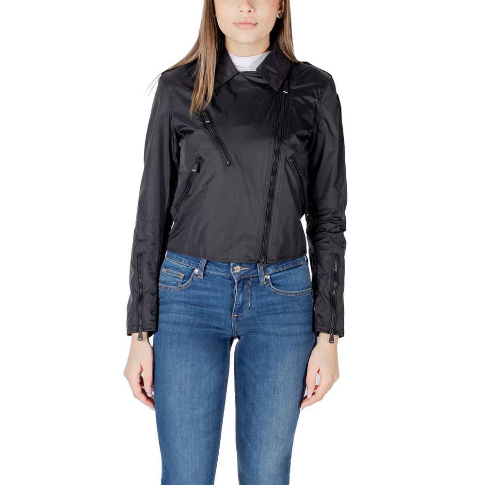 Veste motard en polyamide noir Blauer