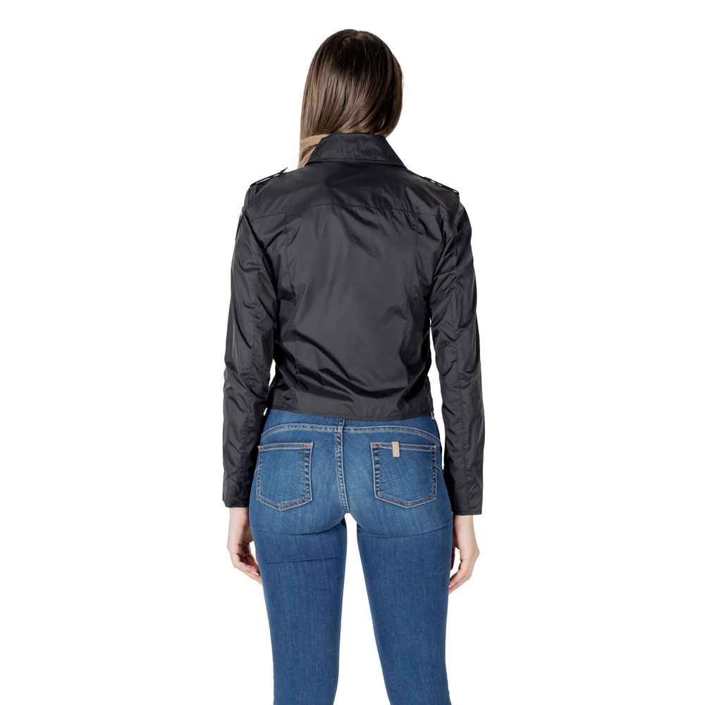 Veste motard en polyamide noir Blauer