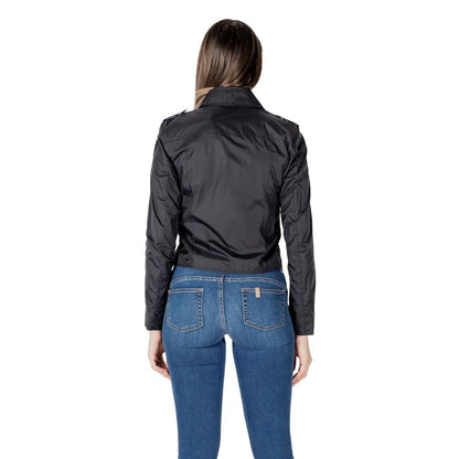 Giacca biker Blauer in poliammide nera