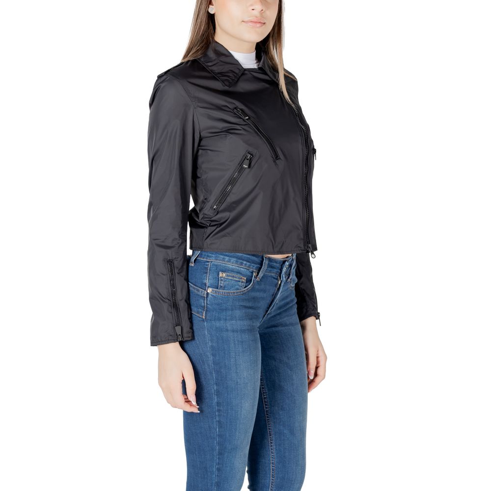 Veste motard en polyamide noir Blauer