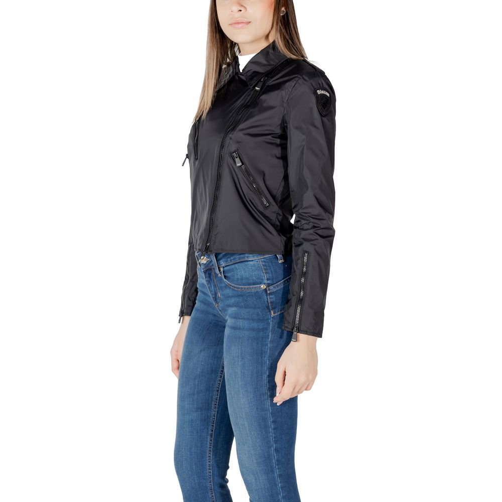 Veste motard en polyamide noir Blauer