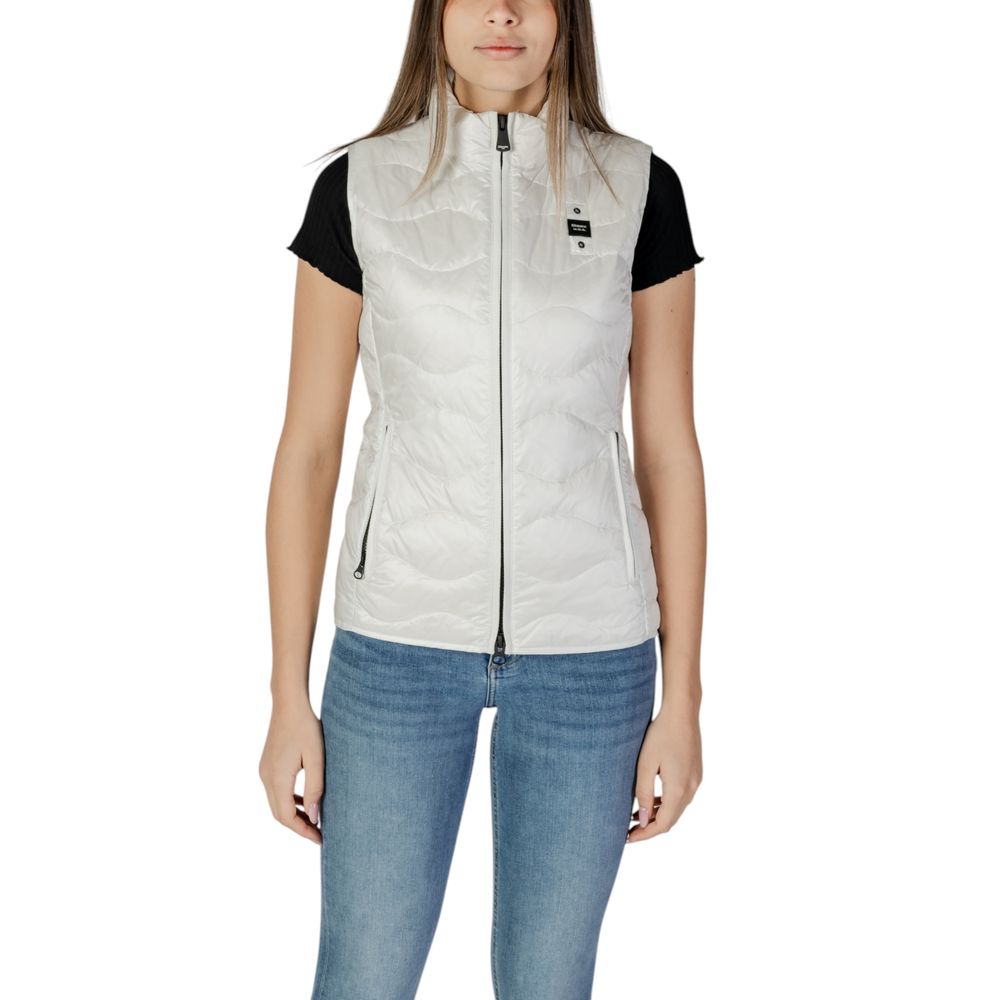 Veste sans manches en polyamide blanc Blauer