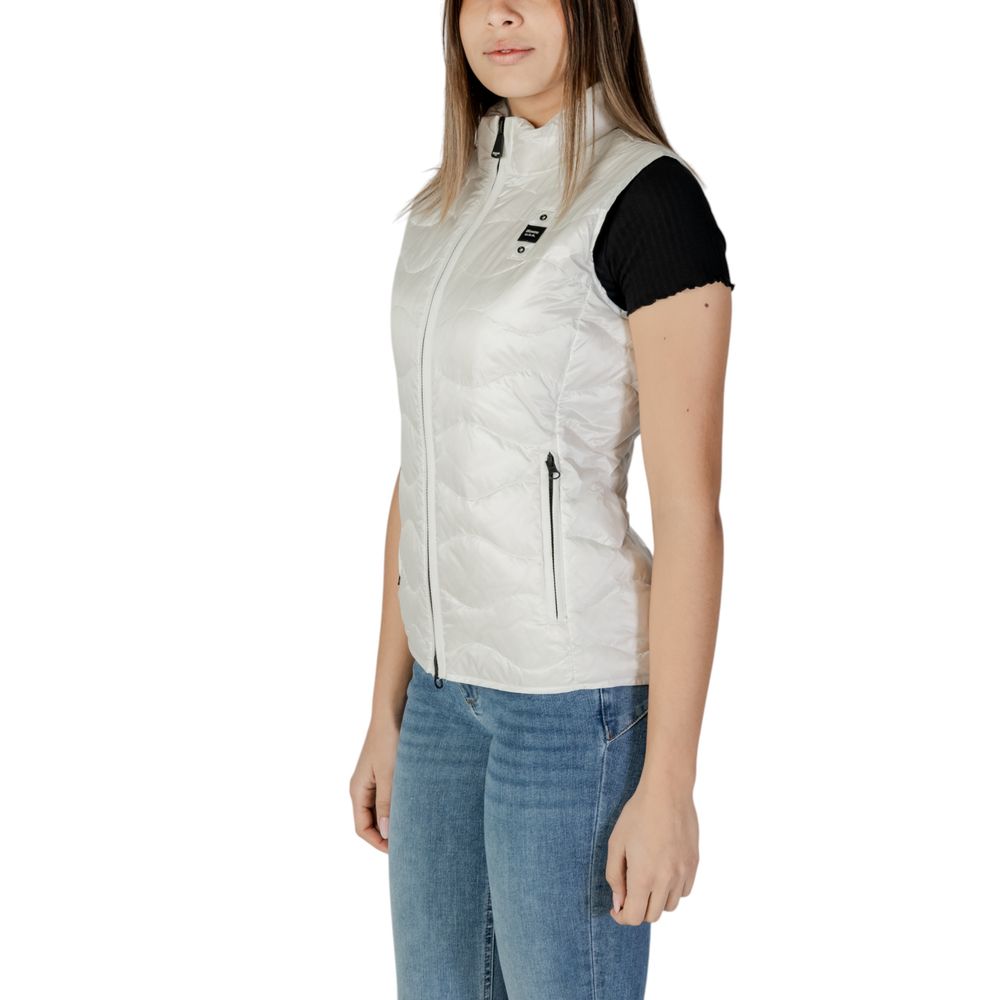 Veste sans manches en polyamide blanc Blauer