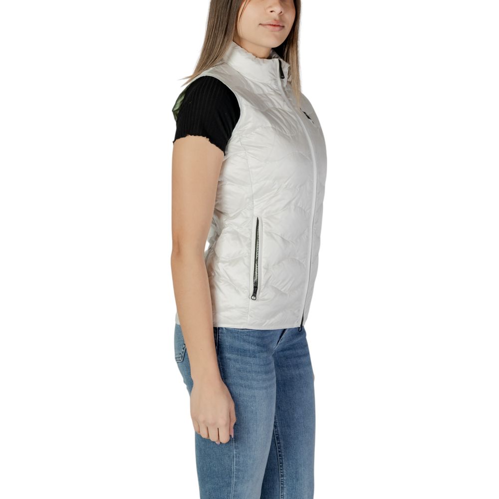 Veste sans manches en polyamide blanc Blauer