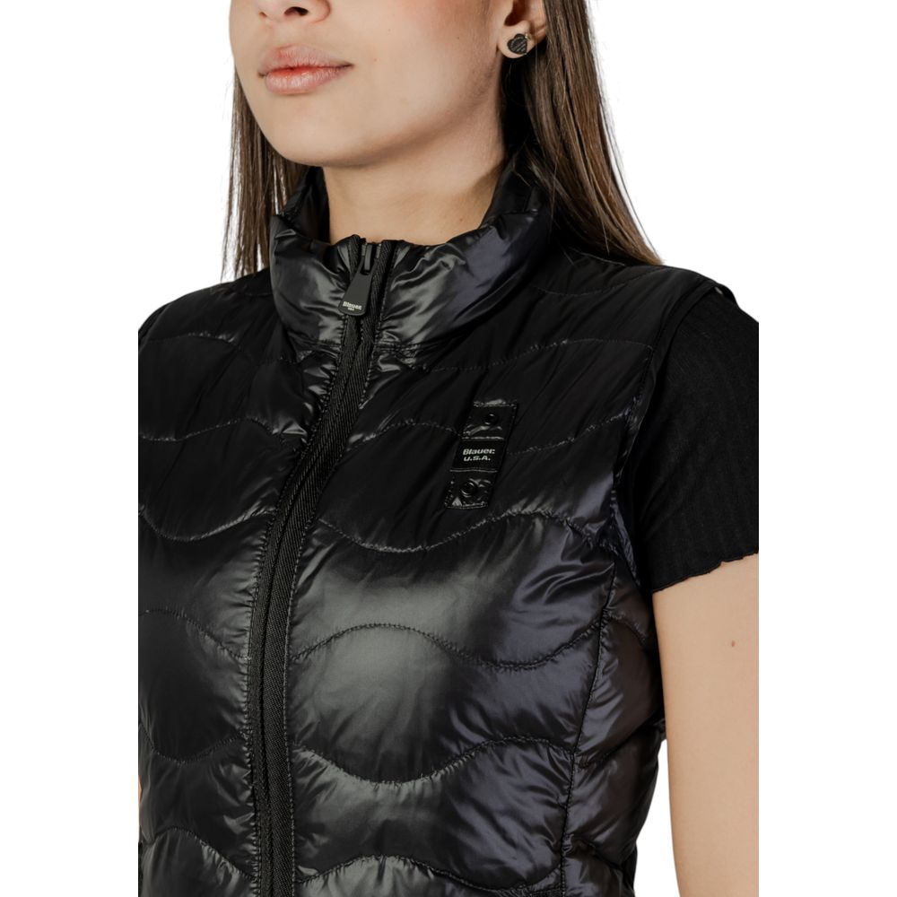 Veste sans manches en polyamide noir Blauer