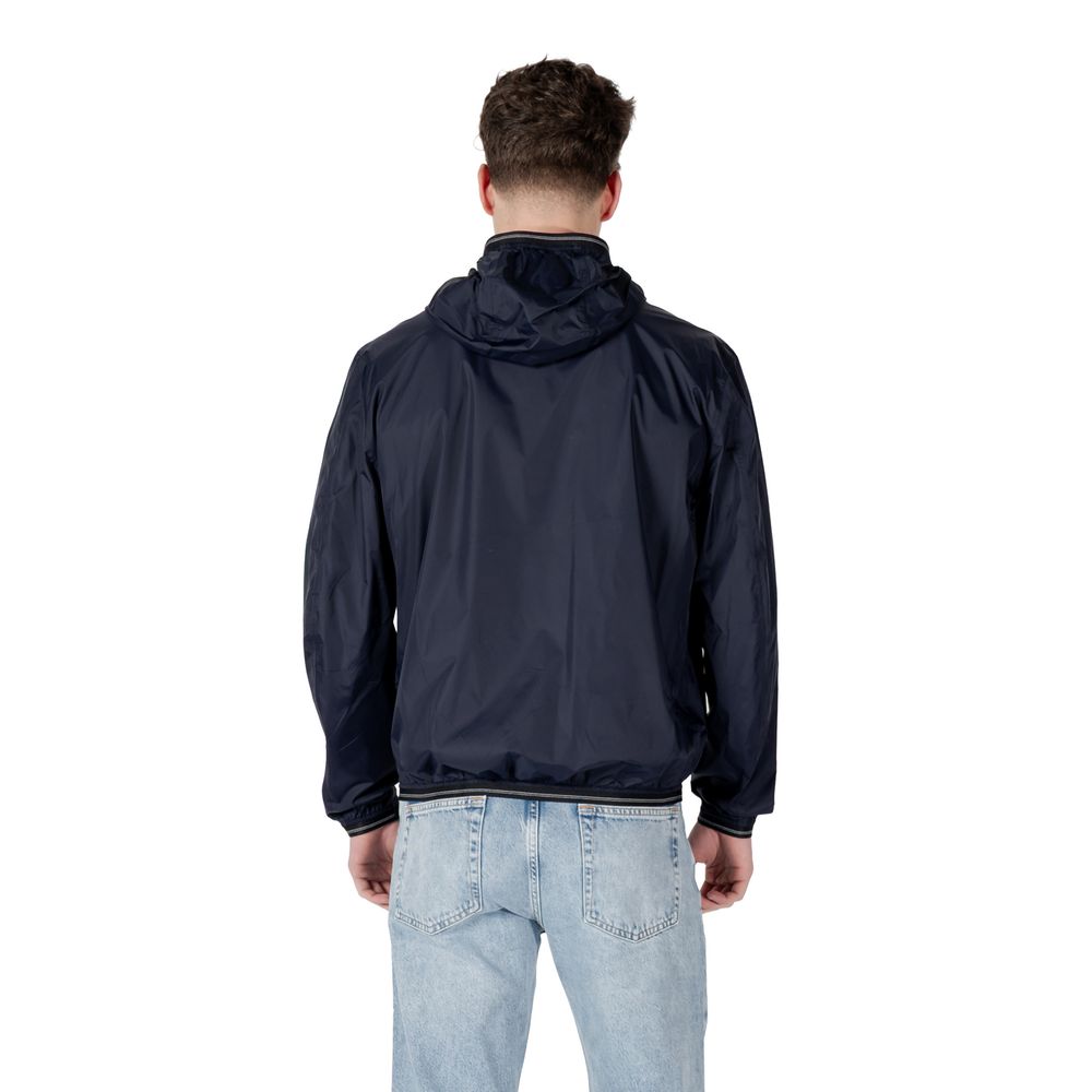 Veste extérieure en polyamide bleu Blauer