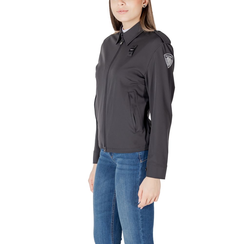 Veste motard en polyamide noir Blauer