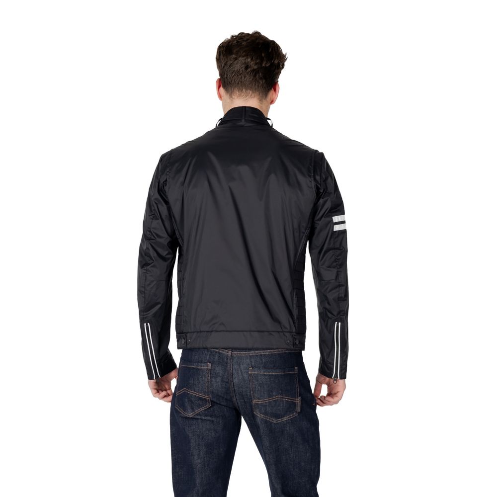 Giacca biker Blauer in poliammide nera