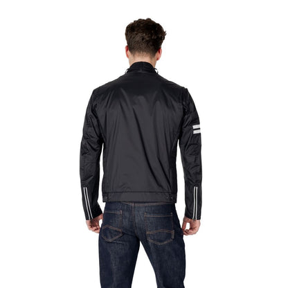 Giacca biker Blauer in poliammide nera