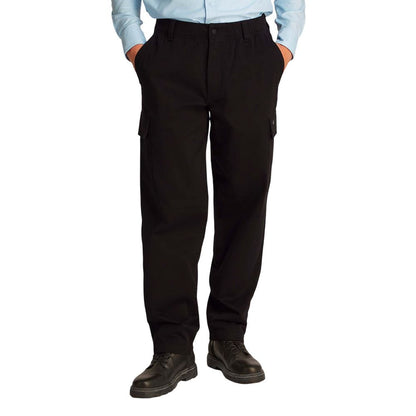 Pantalon cargo en coton noir Calvin Klein Jeans