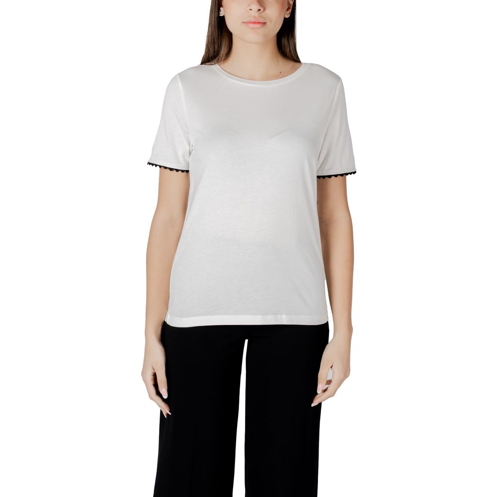 T-shirt en coton blanc Street One