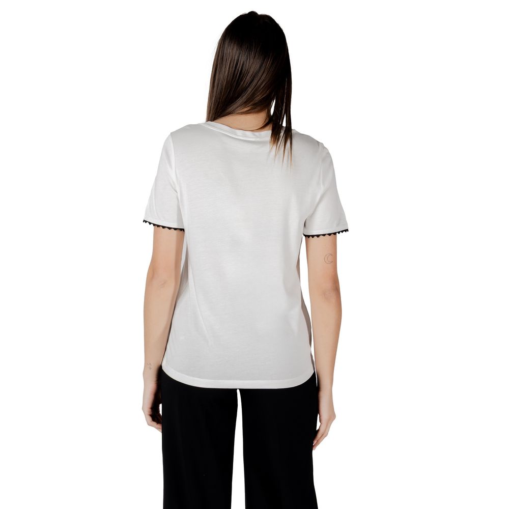 T-shirt en coton blanc Street One