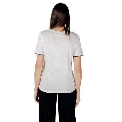 T-shirt en coton blanc Street One