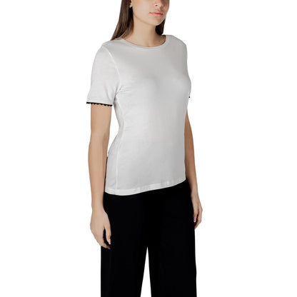 T-shirt en coton blanc Street One