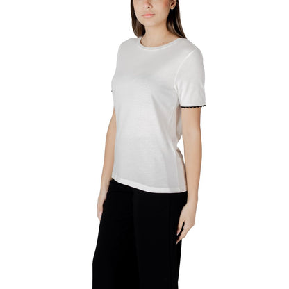 T-shirt en coton blanc Street One