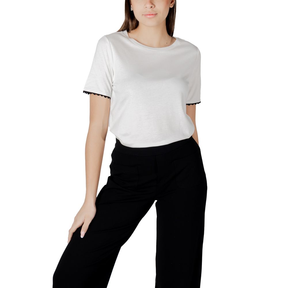 T-shirt en coton blanc Street One