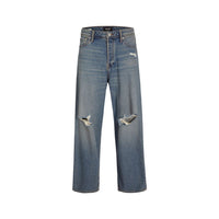 Jeans Jack Jones in cotone blu vestibilità rilassata