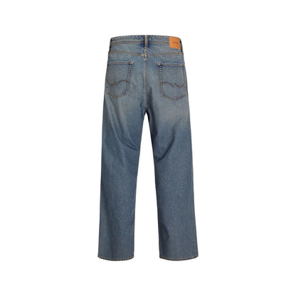 Jeans Jack Jones in cotone blu vestibilità rilassata