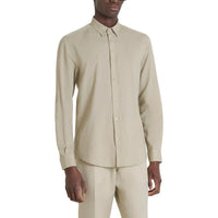 Camicia in cotone beige Antony Morato