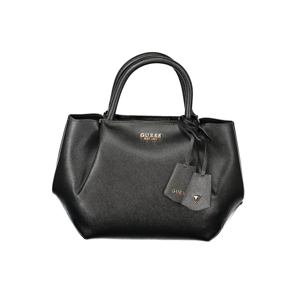 Borsa a mano da donna Guess Jeans Nero Poliuretano