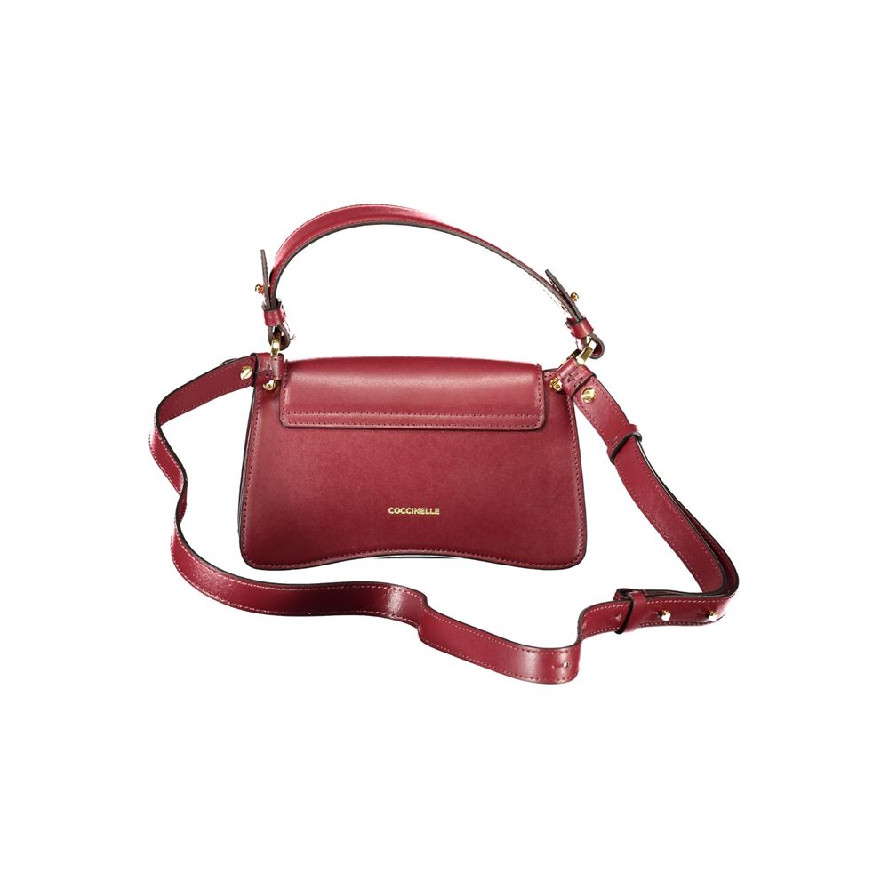 Borsa da donna in pelle Coccinelle Rosso