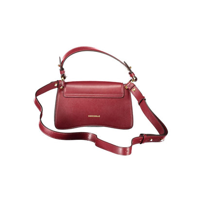 Borsa da donna in pelle Coccinelle Rosso